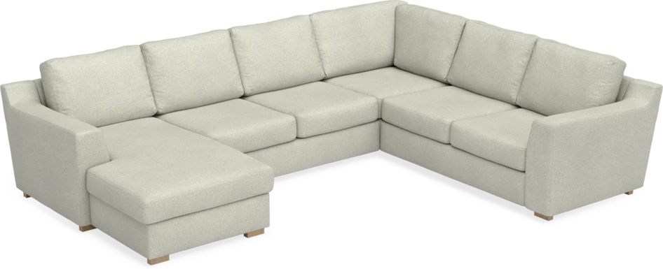 Friday - Hörnsoffa, 3+2-sits med schäslong vänster - Beige