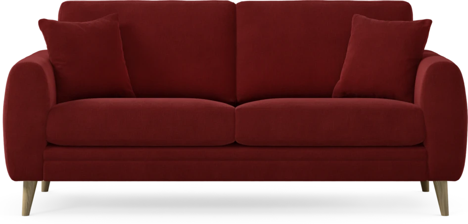 Eden - 2,5-sits soffa - Röd