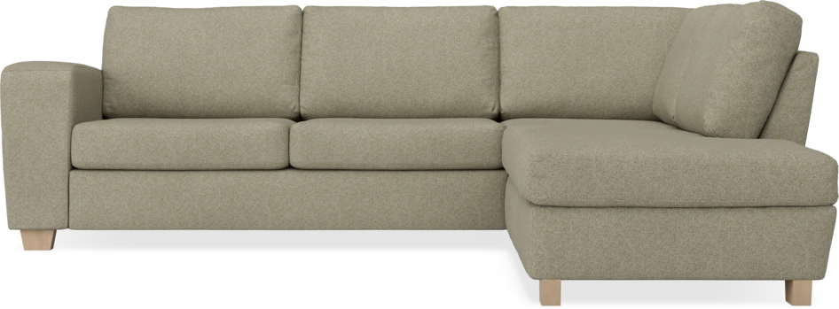 Friday - 2,5-sits soffa med divan höger - Beige