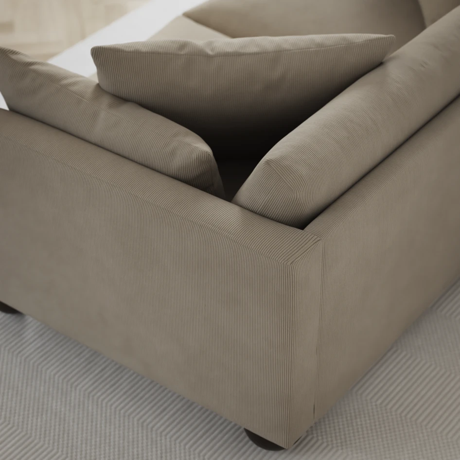 Harper - 3-sits soffa - Beige