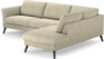 Bridge - 3-sits soffa med divan höger - Beige