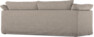 Cherrie - 2,5-sits soffa, hel dyna och kappa - Beige