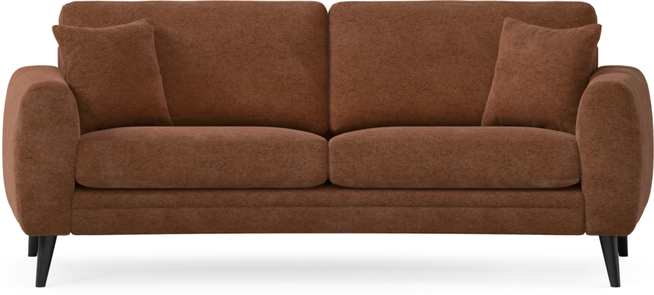 Eden - 2,5-sits soffa svängd - Orange