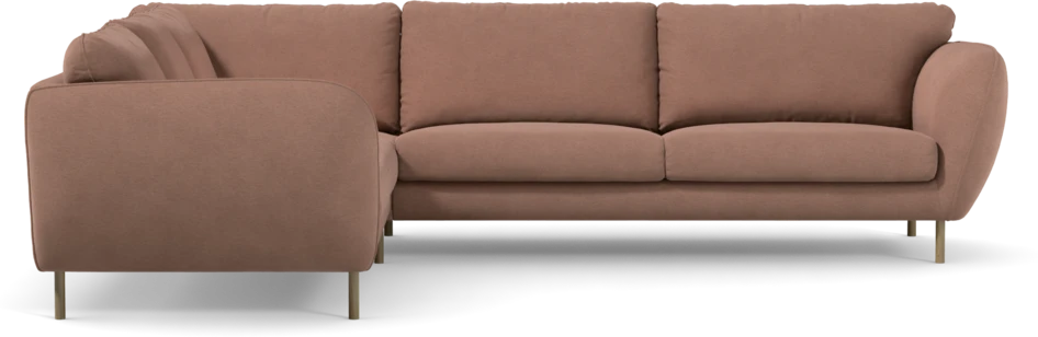 Madison Lux - Hörnsoffa 2+3-sits, hörn 1 - Rosa