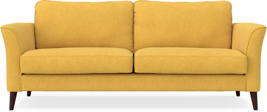 Bridge - 3-sits soffa - Gul