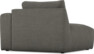 Free - 1,5-sits med armstöd höger - Grå
