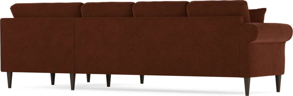 Eden - Hörnsoffa, 3+1-sits - Orange