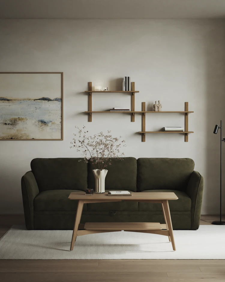 Öland - Bäddsoffa 3-sits, längsbäddad - inspiration