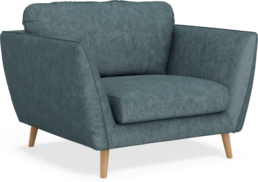 Madison Lux - Fåtölj, 70 cm - Turkos