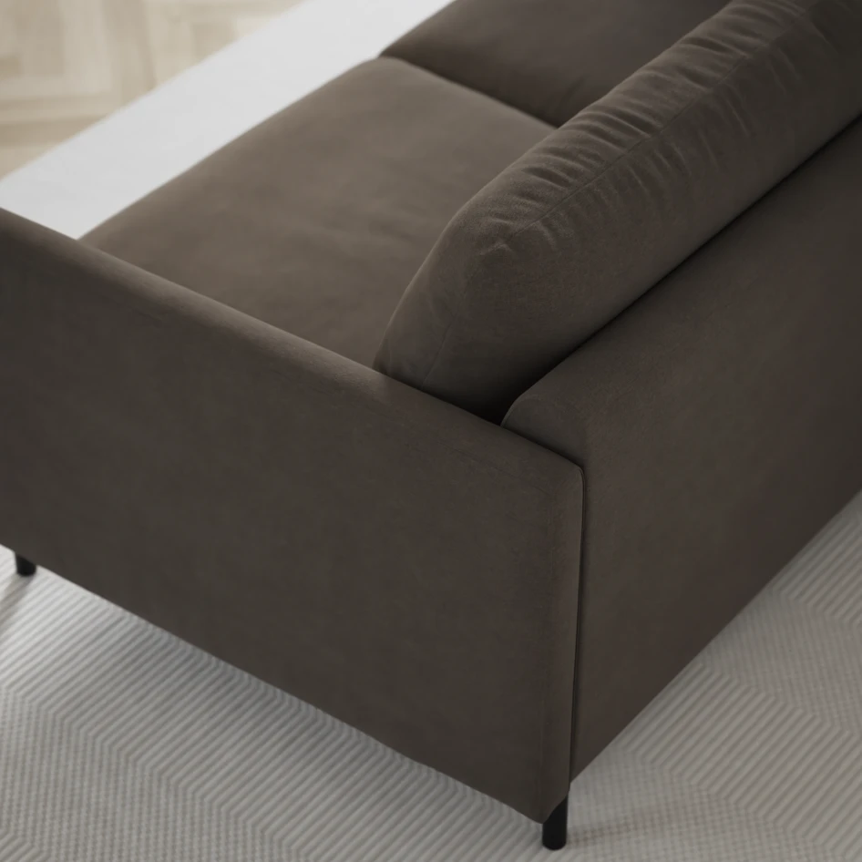 Madison Lux - 2-sits soffa med divan vänster och schäslong höger - Beige