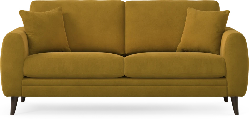 Eden - 2,5-sits soffa - Gul