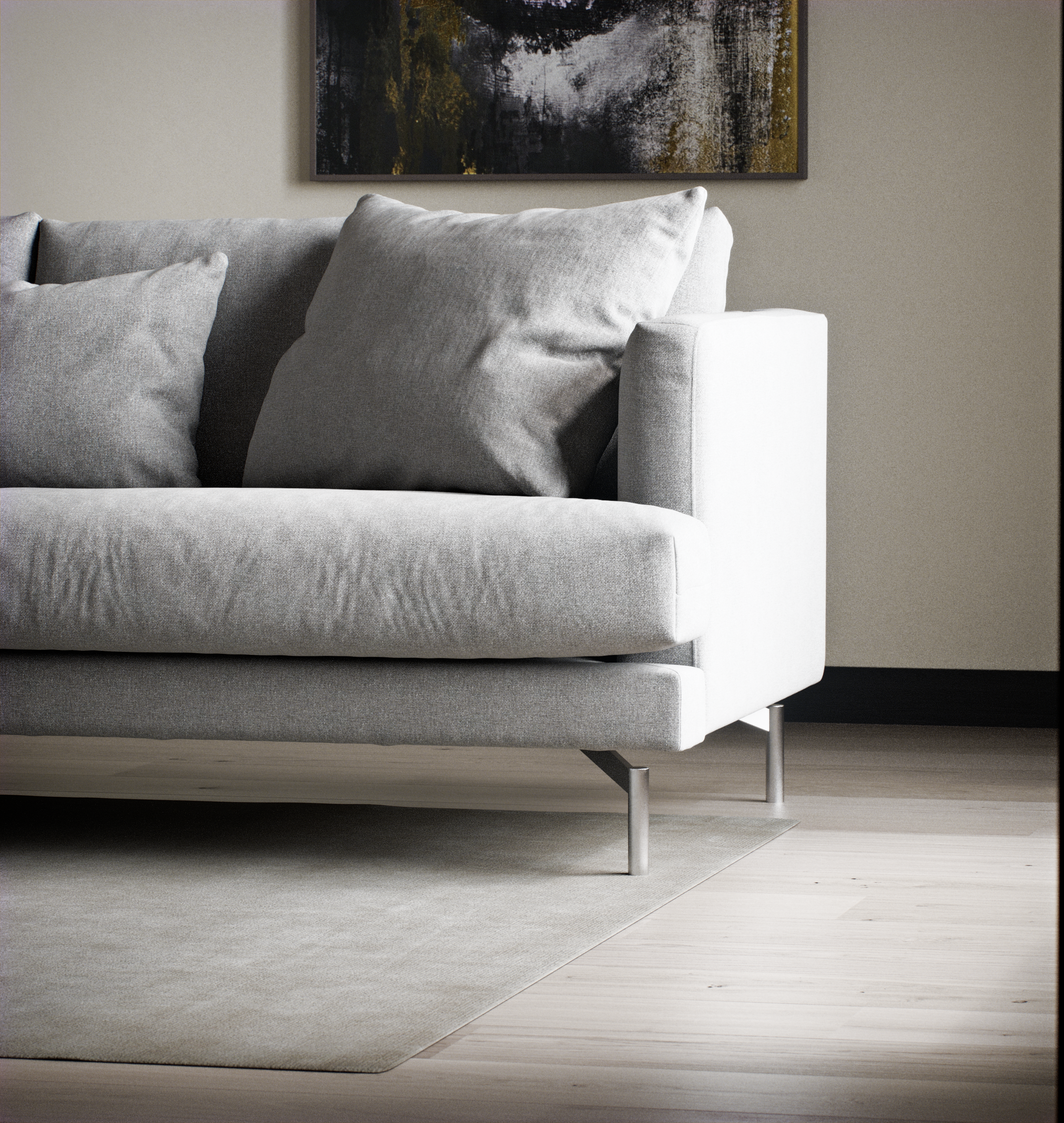 Harper - 3-sits soffa med divan vänster - inspiration
