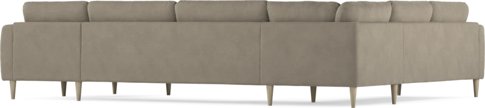 Bridge - Hörnsoffa, 2+3-sits med schäslong höger - Beige