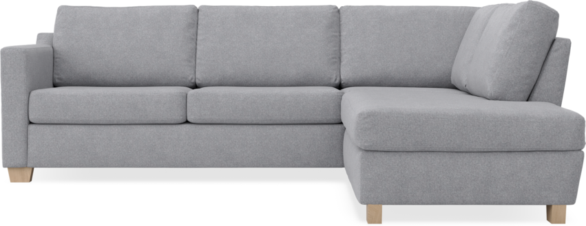 Friday - 2,5-sits soffa med divan höger - Grå