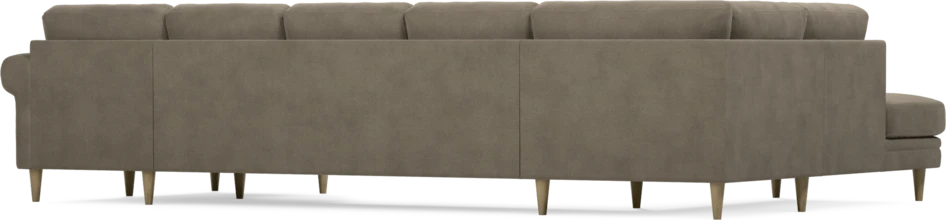 Eden - 3-sits soffa med divan vänster och schäslong höger - Beige