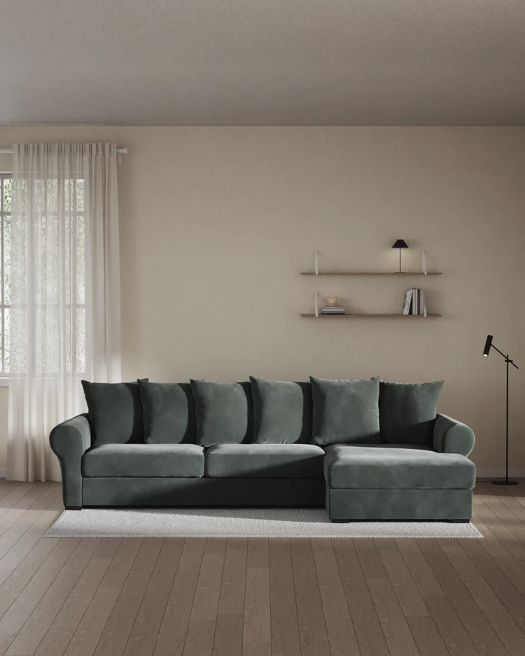 Town - 3-sits soffa med schäslong höger - inspiration