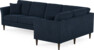 Eden - Hörnsoffa, 3+1-sits - Blå