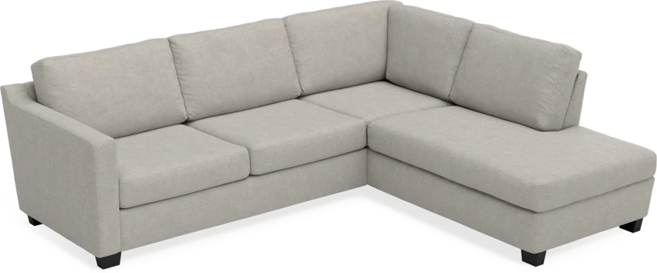 Friday - 2,5-sits soffa med divan höger - Beige