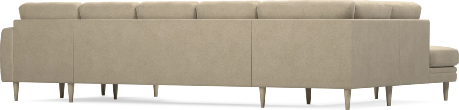 Eden - 3-sits soffa med divan vänster och schäslong höger - Beige