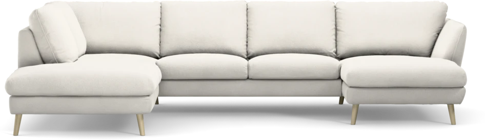 Madison Lux - 2-sits soffa med divan vänster och schäslong höger - Beige