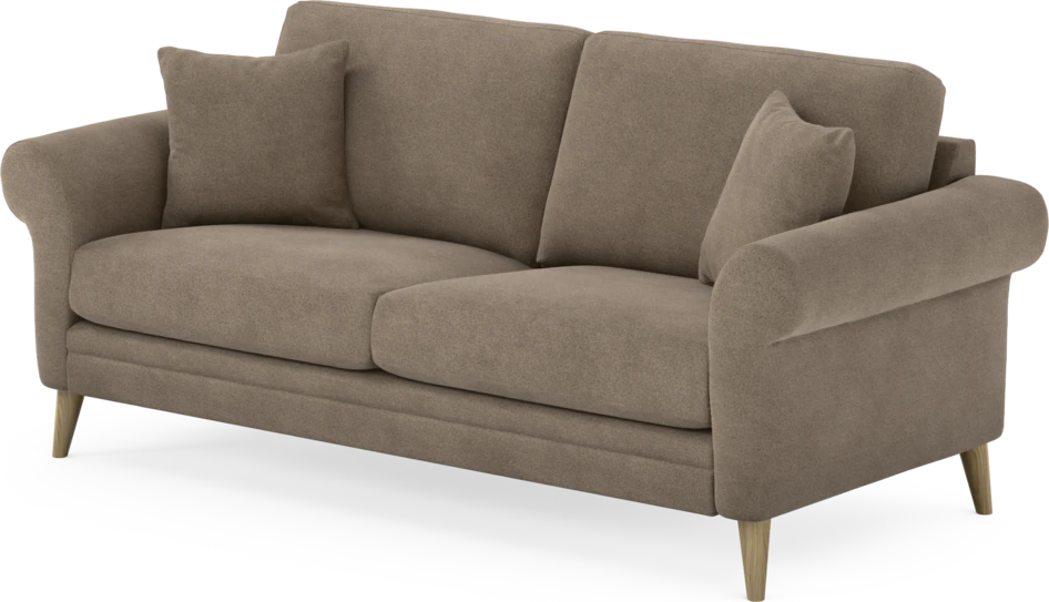 Eden - 2,5-sits soffa - Brun