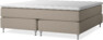 Delux Exclusive - Kontinentalsäng, dubbelsäng med bäddmadrass - Beige