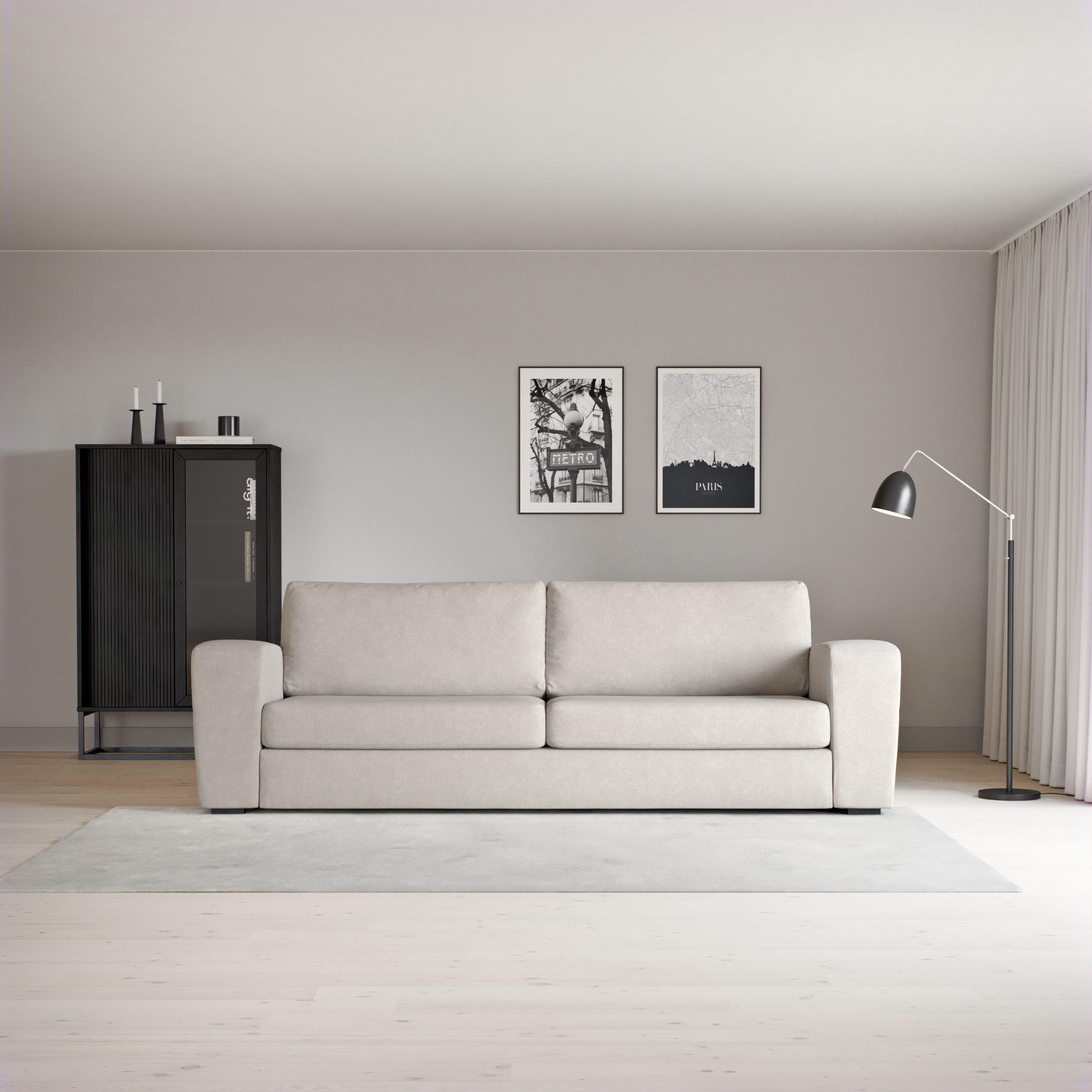 Friday - 3-sits soffa - inspiration
