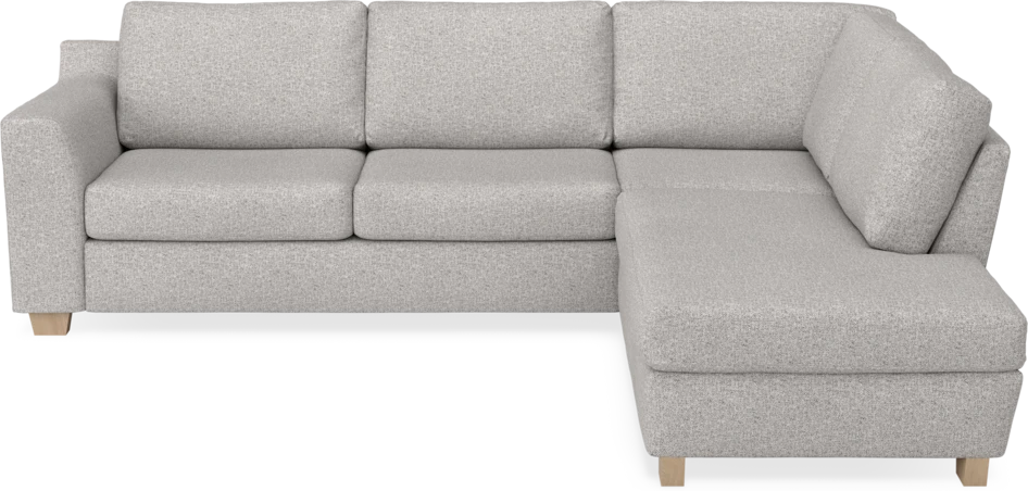 Friday - 2,5-sits soffa med divan höger - Vit