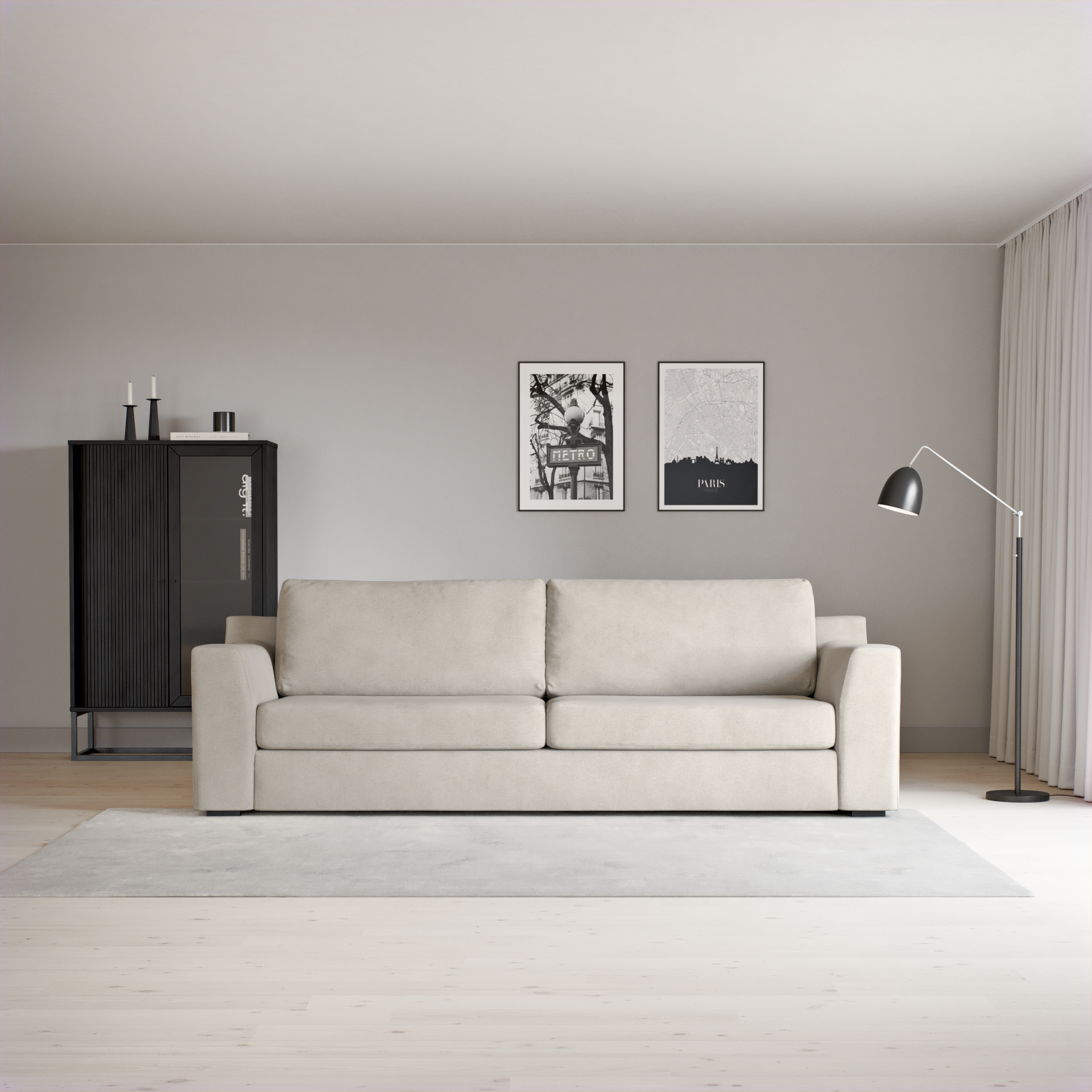 Friday - 3-sits soffa - inspiration