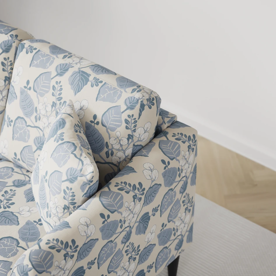 Eden - 3-sits soffa svängd - Flerfärgad