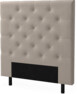 Delux Pikerad - Sänggavel, 90-210 cm - Beige