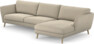 Madison Lux - 3-sits soffa med schäslong höger - Beige