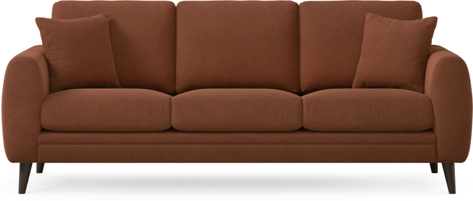Eden - 3-sits soffa - Orange
