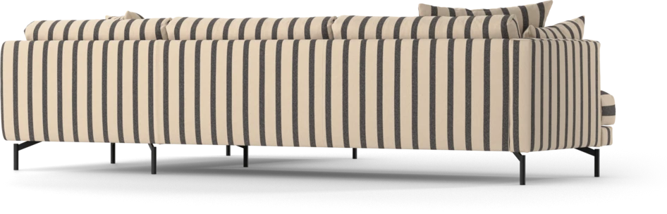 Harper - 3-sits soffa med divan höger - Flerfärgad