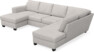Friday - 3-sits soffa med schäslong vänster och divan höger - Grå