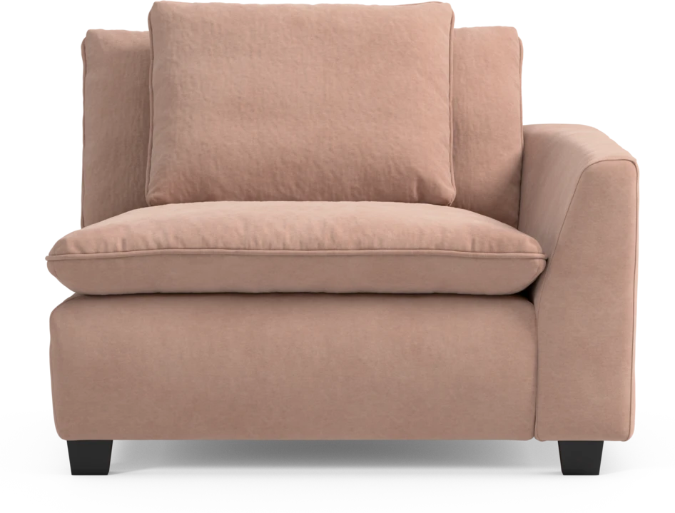 Bellora - 1-sits med armstöd höger - Rosa