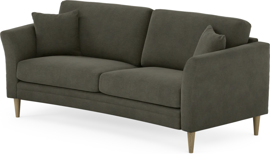 Eden - 2,5-sits soffa svängd - Grå