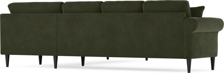 Eden - Hörnsoffa, 3+3-sits - Grön