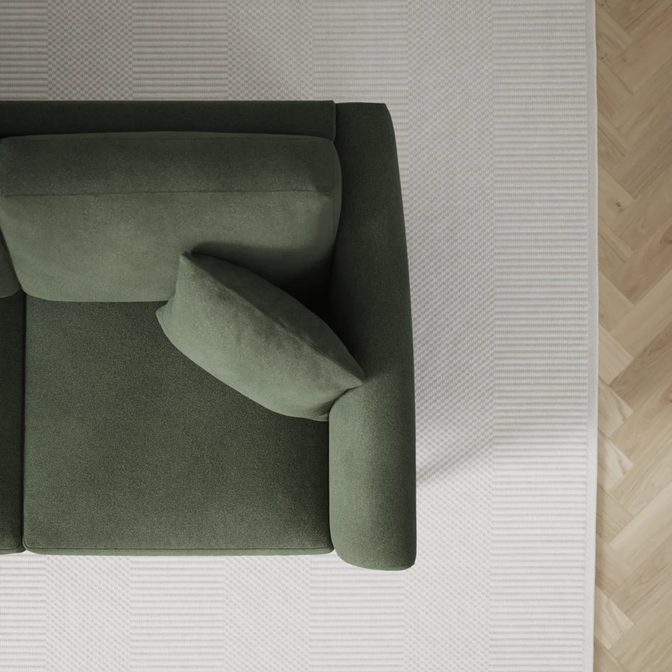 Eden - 3-sits soffa - Grön