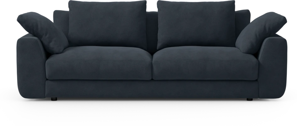 Amie - 3-sits soffa - Blå