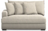 Rossi - 2-sits med armstöd höger - Beige