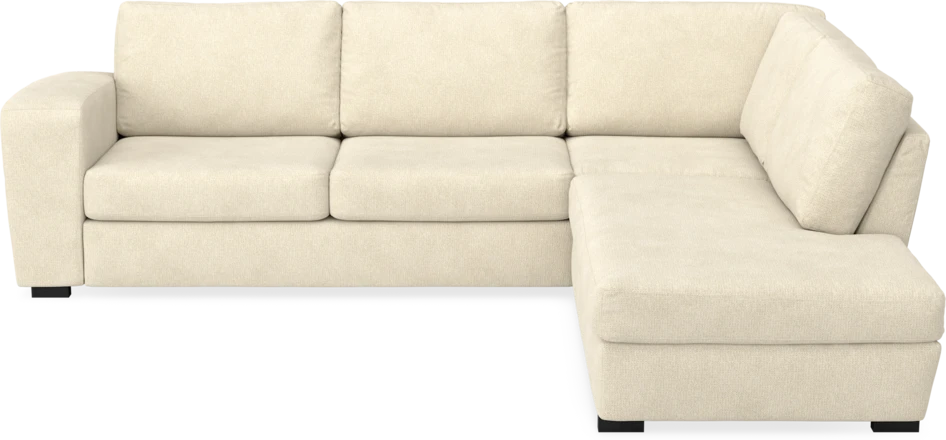 Friday - 2,5-sits soffa med divan höger - Beige