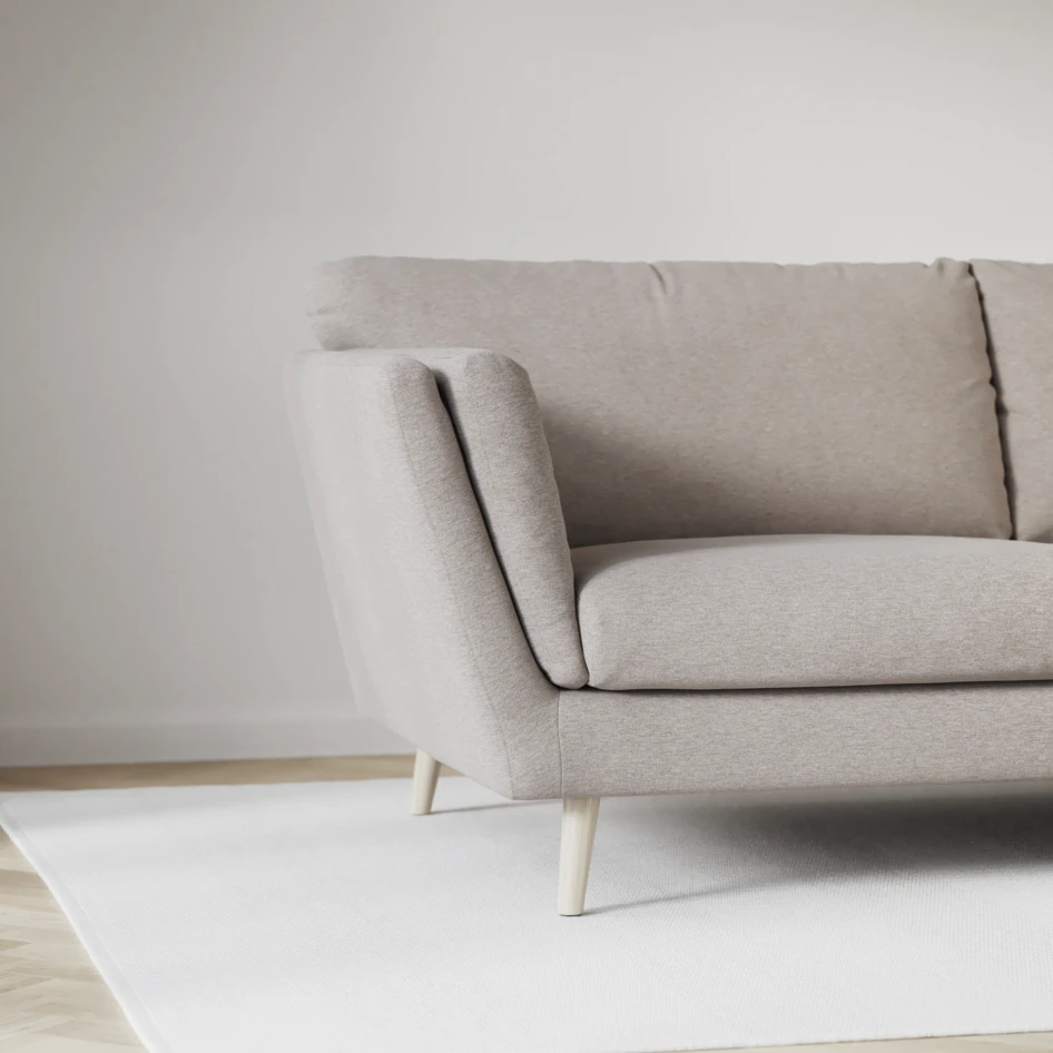 Madison Lux - Hörnsoffa med schäslong höger - Beige