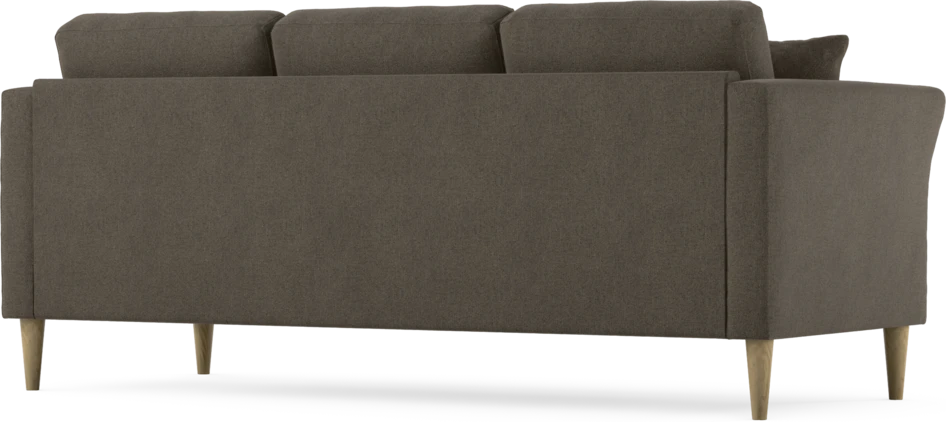 Eden - 3-sits soffa - Brun