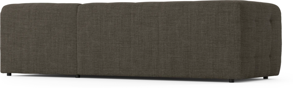 Bella - 3-sits soffa med divan höger - Brun