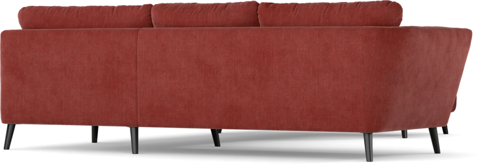 Madison Lux - Hörnsoffa med schäslong höger - Rosa