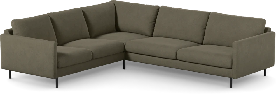 Madison Lux - Hörnsoffa 2+3-sits, hörn 1 - Brun