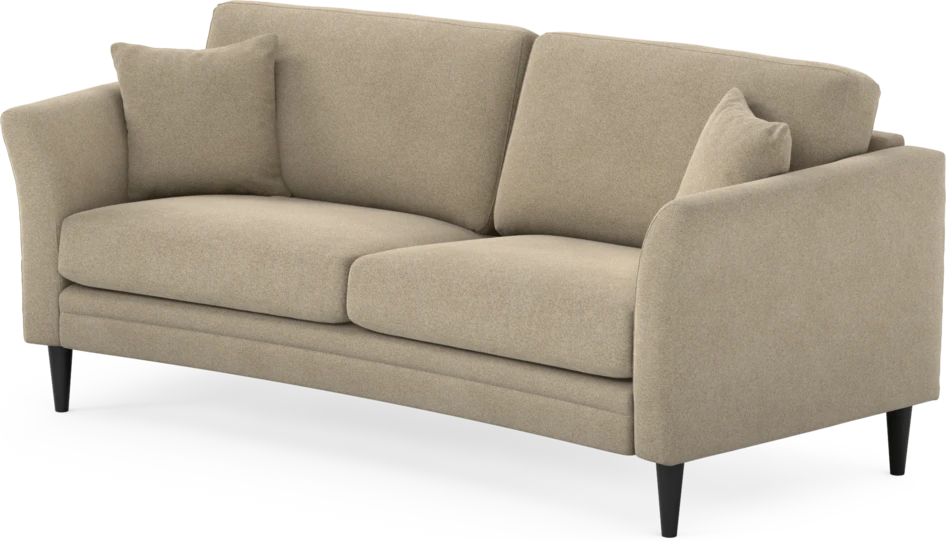 Eden - 2,5-sits soffa svängd - Beige