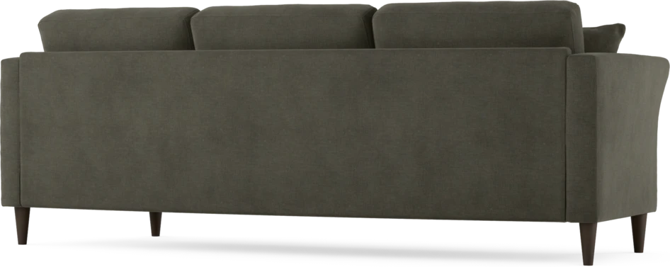 Eden - 3-sits soffa svängd - Grå
