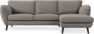 Madison Lux - 2-sits soffa med schäslong höger - Beige